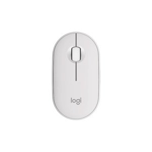 MOUSE LOGITECH/PEBBLE MOUSE 2 M350S/BLUETOOTH/3 BOTONES/SILENT TOUCH/MAX. 3 DISPOTVS/OFF WHITE