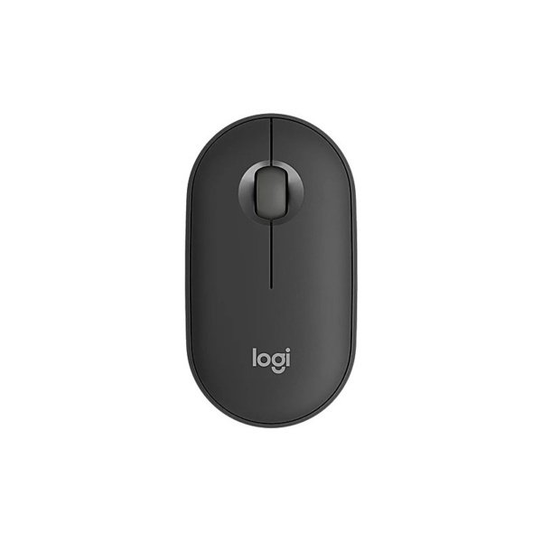 MOUSE LOGITECH/PEBBLE MOUSE 2 M350S/BLUETOOTH/3 BOTONES/SILENT TOUCH/MAX. 3 DISPOTVS/GRAPHITE LAT