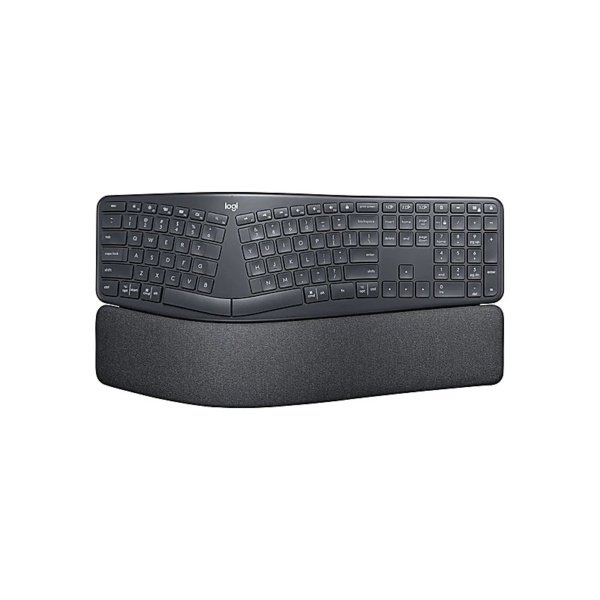 TECLADO LOGITECH/ERGO K860/WIRELESS/ERGONOMICO/REPOSA MUNECAS/NEGRO