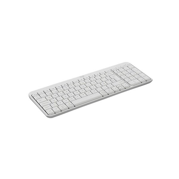 TECLADO LOGITECH/K250/COMPACTO/BLUETOOTH/WIRELESS/INCLY.NUM-PAD/AJUSTABLE 7GRADOS/OFF WHITE
