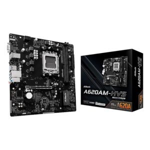 MBO ASROCK A620AM-HVS AMD Socket AM5 Ryzen 9000 2XDDR5 D-Sub HDMI 2M.2 3USB3.2 PCIe4.0 mATX