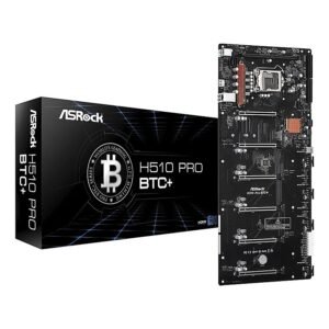 MBO ASROCK H510 PRO BTC PLUS 11VA. LGA1200 DDR4 HDMI 6PCI-EX3.0 M.2 2USB3.2