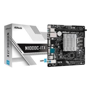 MBO ASROCK N100DC-ITX - Intel Quad-Core N100 DDR4-2-SATA3 Supports Intel Turbo Boost Mini-ITX