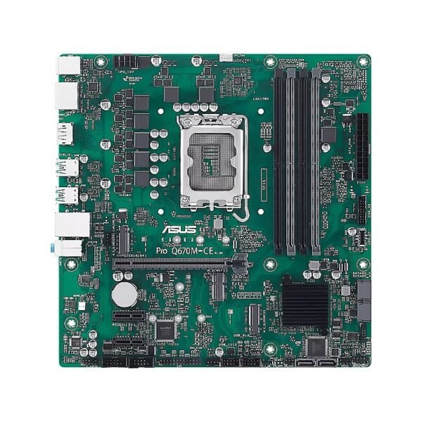 MBO ASUS PRO Q670M-CE-CSM 14VA LGA1700 4DDR5 HDMI 2DP 2M.2 4USB-3.2 2USB-A PCIE4.0 mATX