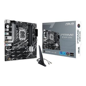 MBO ASUS PRIME B760M-A AX6 LGA-1700 Intel 14va. 4DDR5 Wifi DP HDMI 3M.2 12USB PCIe 4.0 mATX