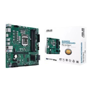 MBO ASUS PRO Q570M-C 10MA-11AVA. LGA1200 4DDR4 2DP HDMI 2M.2 6USB 2-PCIE3.0 MICRO-ATX