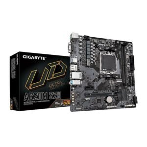 MBO GIGABYTE A620M S2H AMD AM5 2DDR5 HDMI D-SUB DP M.2 USB3.2 PCIE4.0 MATX