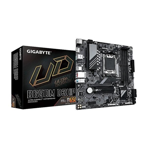 MBO GIGABYTE B650M D3HP AMD AM5 RYZEN 7000 4DDR5 HDMI 2DP PCIE4.0 2M.2 4USB-TYPE-C MATX