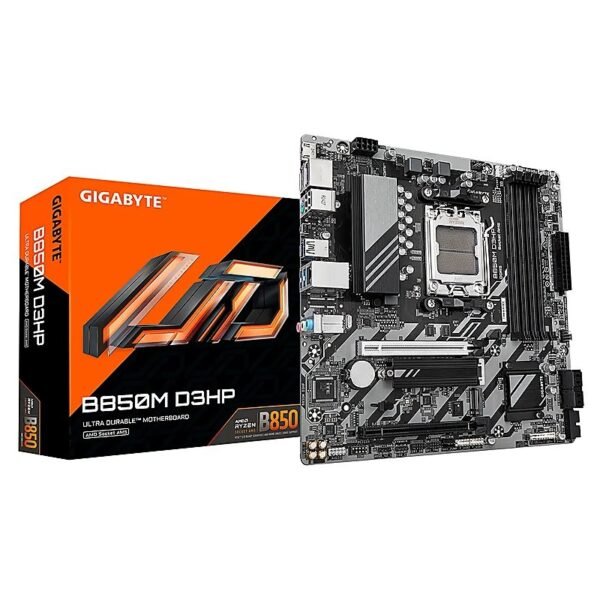MBO GIGABYTE B850M D3HP AM5 Ryzen 9000 4DDR5-8200 2DP HDMI 2M.2 USB3.2 PCIe 5.0 micro-ATX