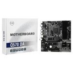 MBO Q-ONE Q570 11TH LGA1200 4DDR4 SN LN HDMI DP 2M.2 4USB3.2 2PCIEX16 TPM MATX