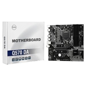 MBO Q-ONE Q570 11TH LGA1200 4DDR4 SN LN HDMI DP 2M.2 4USB3.2 2PCIEX16 TPM MATX