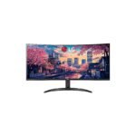 MONITOR LG 34Inch CURVO ULTRAWIDE VA WQHD 3440x1440 2HDMI DP sRGB 100Hz Black