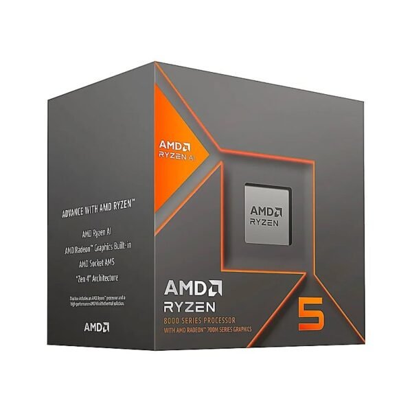 PROC. AMD RYZEN 5 8600G AM5 5.0GHZ 6CORE 12HILOS CACHE 22MB 65W WITHOUT THERMAL SOLUTION