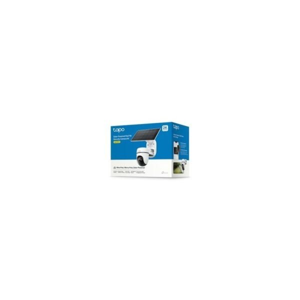 CAMARA TPLINK/TAPO C610 KIT/PANEL SOLAR/2K/IP65/DETEC. IA/V.NOCTURNA COLOR/HASTA 512GB