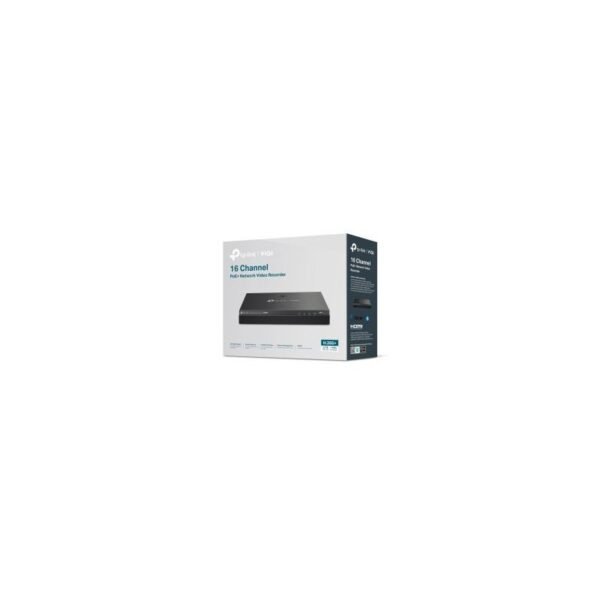 GRABADORA/TPLINK VIGI NVR2016H-16MP/ 168 CANALES POE /H.265 PLUS/ONVIF/SOPORTA HASTA 20TB/140W POE
