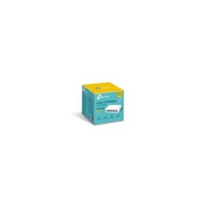 SWITCH TP-LINK LS1005 5 PUERTOS FAST ETERNET, CUBIERTA PLASTICA, DISEÑO ESCRITORIO, PLUG & PLAY