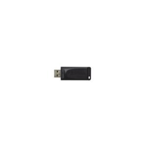 FLASHMEMORY VERBATIM 64GB SLIDER NEGRO USB 2.0