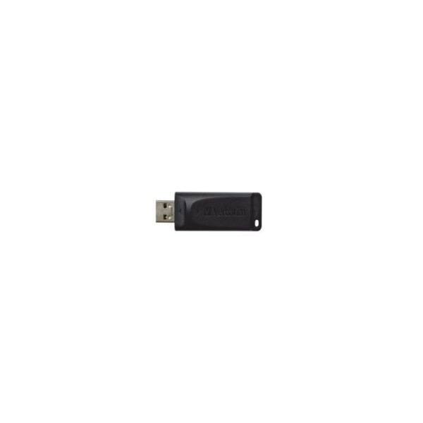 FLASHMEMORY VERBATIM 64GB SLIDER NEGRO USB 2.0