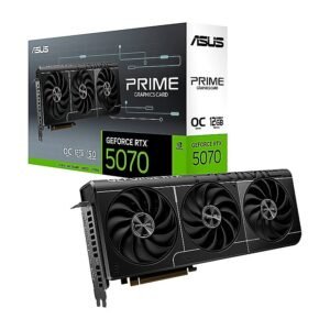 VIDEO ASUS PRIME GeForce RTX-5070 12GB OC EDITION GDDR7 192BIT HDMI 3DP 3Vent PCIe 5.0