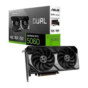 VIDEO ASUS Dual RTX-5060 OC EDITION 8GB GDDR7 HDMI DP 2VENT. PCI-Exp.5.0