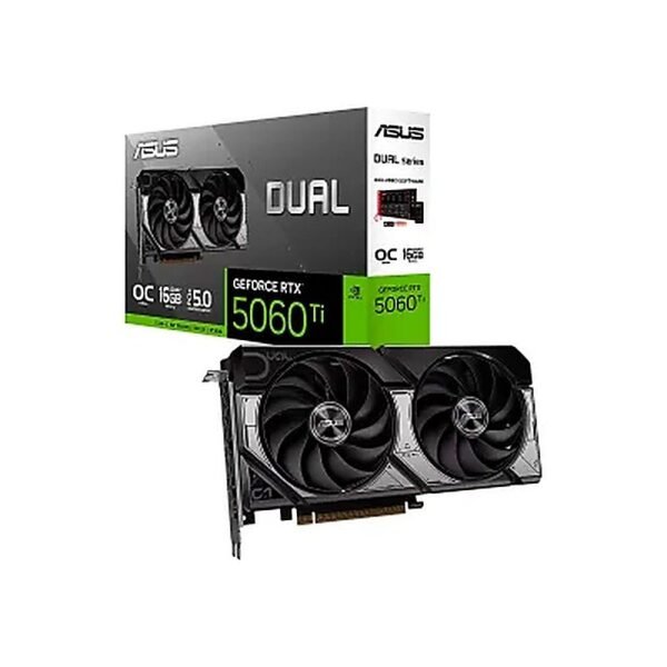 VIDEO ASUS Dual Geforce RTX-5060Ti OC Editrion 16GB GDDR7 128BIT HDMI 3DP 2Vent PCIe 5.0