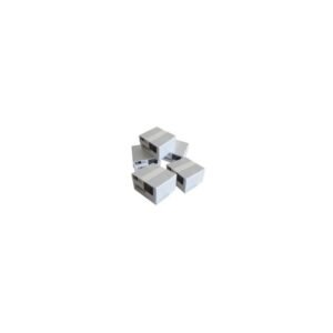 TARJETAS PVC ZEBRA WHITE PVC CARDS, 30 MIL (500 CARDS)