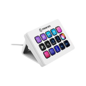 STREAM DECK LCD CORSAIR 15 TECLAS CUBIERTAS DE FLUJO MK2 WHITE