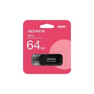 FLASH MEMORY ADATA UV240 64GB USB 2.0 NEGRO