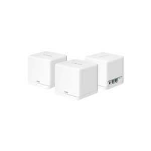Halo Mercusys Wifi 5 Mesh AC1300 Dual Band hasta 1300Mpbs 5Ghz 2P Ethernet Gigabit 3Pack