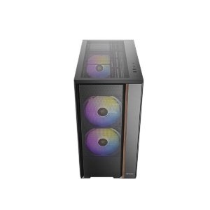 CASE ANTEC/FLUX REAR MIDTOWER 2X140MM ARGB PWM FRONT 2X120MM PWM REVERSE 1X140MM PWM REAR