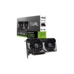 TARJETA DE VIDEO ASUS/DUAL GEFORCE RTX5060 8GB GDDR7 OC EDITION 90YV0N12-M0AA00