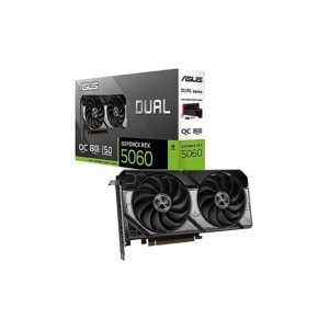 TARJETA DE VIDEO ASUS/DUAL GEFORCE RTX5060 8GB GDDR7 OC EDITION 90YV0N12-M0AA00