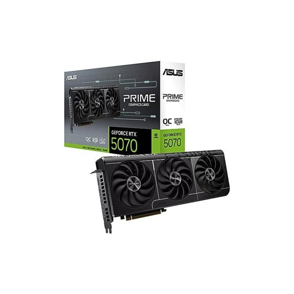 TARJETA DE VIDEO ASUS/GEFORCE RTX 5070 OC EDITION 12GB GDDR7 PCI-E 5.0 90YV0M17-M0AA00