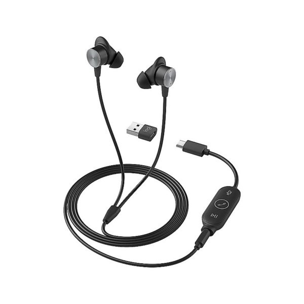 AUDIFONO LOGITECH Zone WIRED WITH Noise Cancelling Grafito