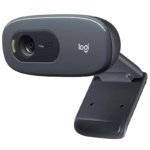 WEBCAM LOGITECH C270 NEGRO USB 1280X720-30FPS-3MP PLUG AND PLAY