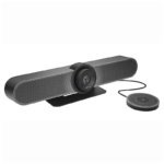 CONFERENCE-CAM LOGITECH MEETUP 4K-ZOOM 5X-RIGHTSIGHT-BT-VISION 120-MICS EXPANSION-HASTA 8 PERSONAS