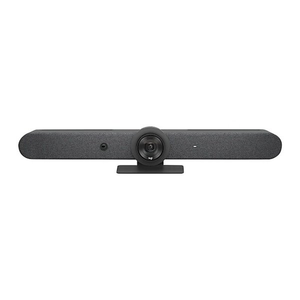 CAMARA LOGITECH RALLY BAR MINI GRAFITO SALAS PEQUENAS-IA-4X-6 MICS-3 ALTAVOCES