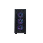 CASE COOLER MASTER/MID TOWER ELITE 502 ATX 3X120MM ARGB FANS X1 USB TYPE A X1 USB TYPE C BLACK