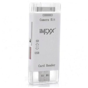 CARD READER IMEXX USB AND CAMARA FOR IPAD 2-3