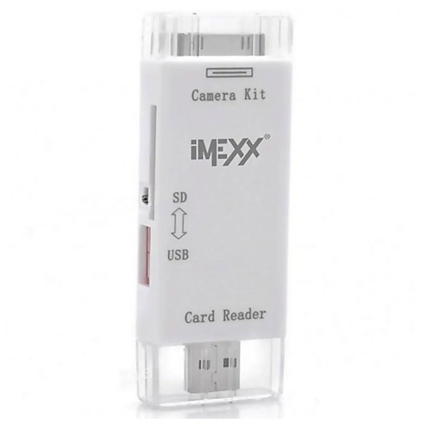 CARD READER IMEXX USB AND CAMARA FOR IPAD 2-3