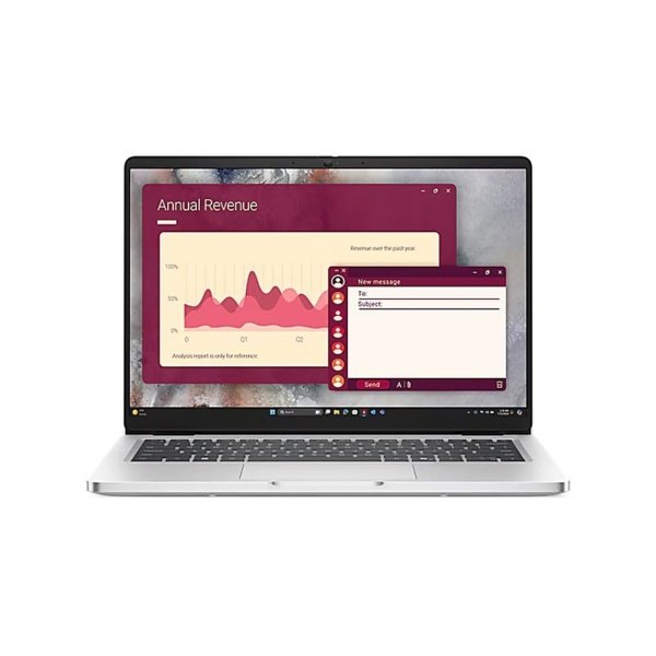 COMPUTADOR PORTATIL DELL PRO 14 SILVER 2HWN3 14PULG FHD ULTRA 7 255U 16GB DDR5 5600 512GB W11PRO 3Y