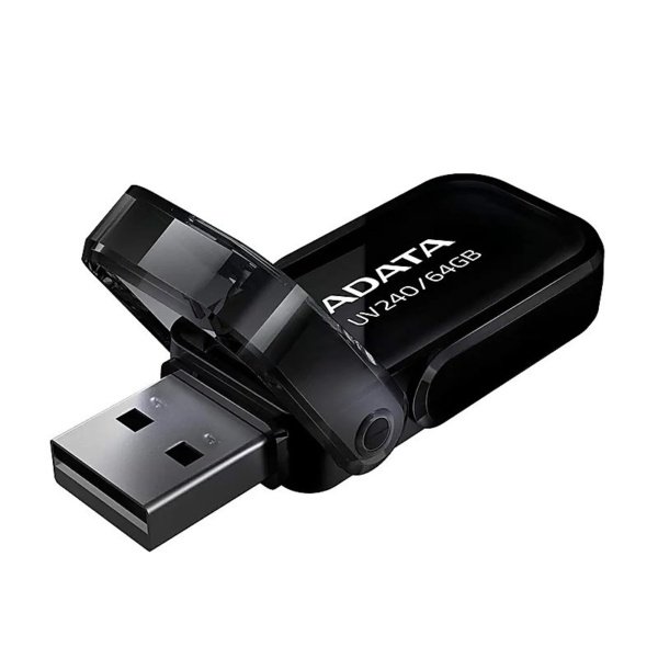 FLASH MEMORY ADATA 32GB UV240 USB 2.0 NEGRO