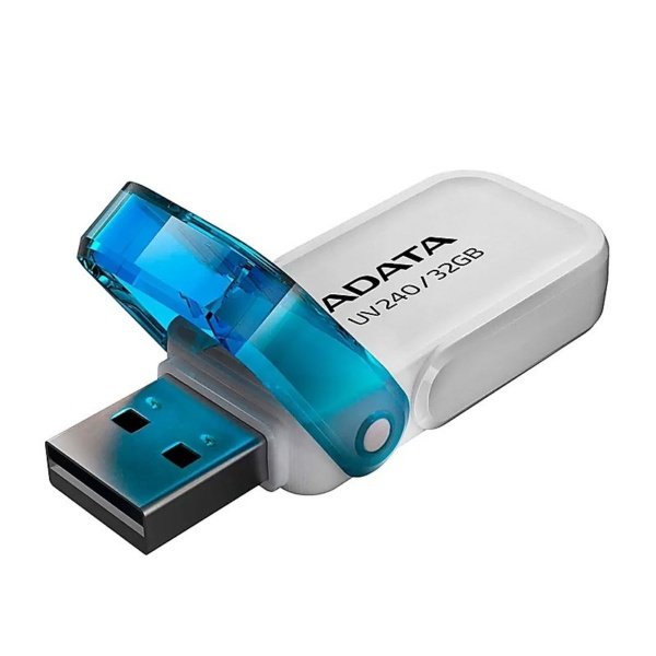 FLASH MEMORY ADATA 32GB UV240 USB 2.0 BLANCO