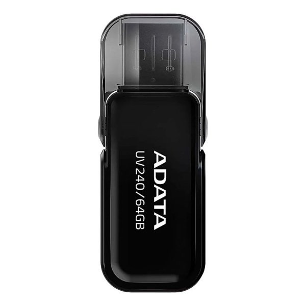 FLASH MEMORY ADATA 64GB-UV240 USB2.0 NEGRO