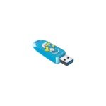 FLASH MEMORY SANDISK 256GB Smurfs USB-A 5y Blue