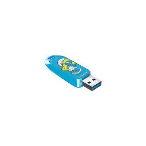 FLASH MEMORY SANDISK 256GB Smurfs USB-A 5y Blue