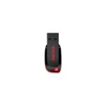 FLASH MEMORY SANDISK 32GB Cruzer Blade USB-A 2.0 Black-Red