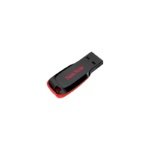 FLASH MEMORY SANDISK 16GB Cruzer Blade USB-A 2.0 Black-Red