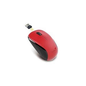 MOUSE WIRELESS GENIUS NX-7000 ROJO / BLUEEYE/ RF 2.4GHZ / PILA AA / WIN Y MAC 31030027403
