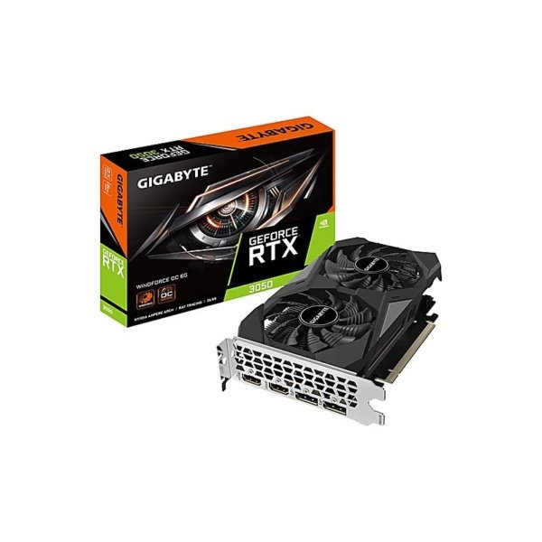 TARJETA DE VIDEO GIGABYTE GEFORCE RTX 3050 WINDFORCE OC 6GB PCI-E 4.0